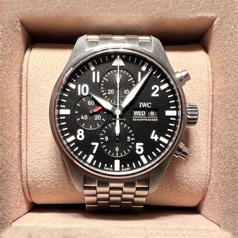 IWC Pilot Chronograph for ,947 for sale from a Private Seller 